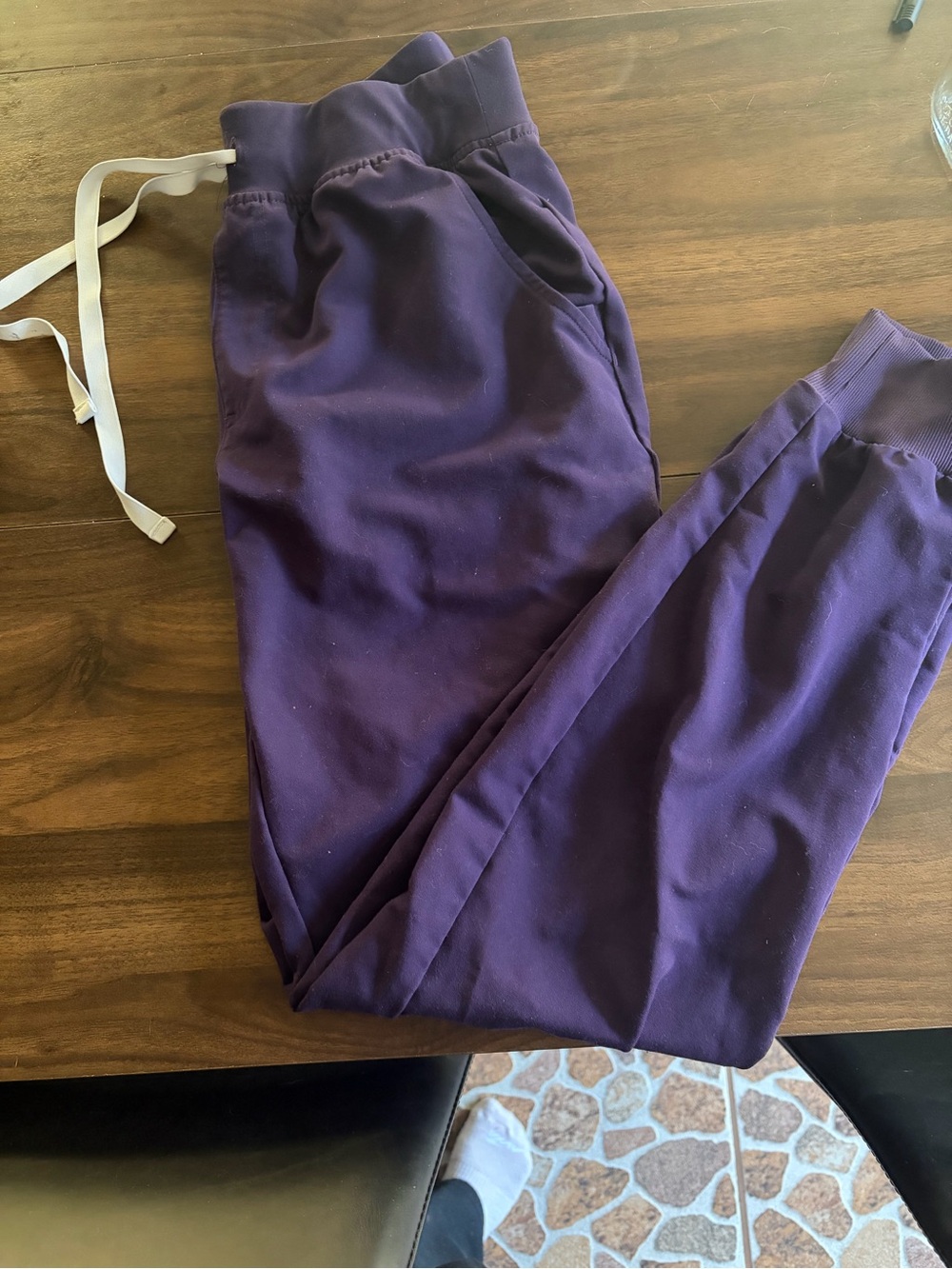 FIGS Purple ZAMORA bottoms